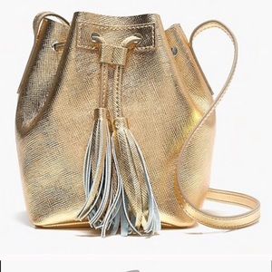 J crew mini bucket bag